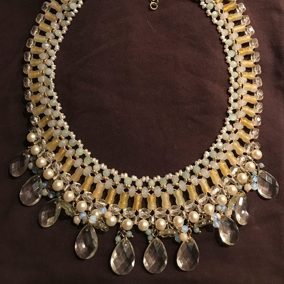 Banana Republic Jewelry - Banana Republic beaded statement necklace